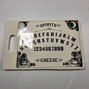 Magenta Spirits Cheese Board Ouija Board Ceramic Serving Platter Goth Occult